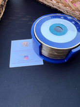 Load image into Gallery viewer, Evil Eye Resin Coaster - Set of 4