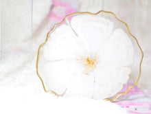 Load image into Gallery viewer, White Flower Coaster set (Can be Personalized) - Perfect for Barware or Decor (Set of 2)