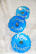 Load image into Gallery viewer, Kaur Power and Singh is King Coasters - Perfect for Decor (Set of 2)