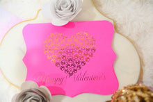 Load image into Gallery viewer, PAWS Happy Valentine's Day Hot Foil Valentine's Day Card hand made card