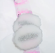 Load image into Gallery viewer, Diamond and Ice Coasters - Perfect for Barware or Decor (Set of 2)