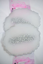 Load image into Gallery viewer, Diamond and Ice Coasters - Perfect for Barware or Decor (Set of 2)