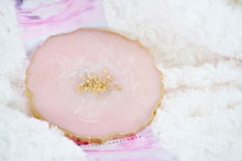 Load image into Gallery viewer, Blushed Marble and Gold Coasters - Perfect for Barware or Decor (Set of 2)