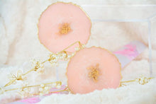 Load image into Gallery viewer, Blushed Marble and Gold Coasters - Perfect for Barware or Decor (Set of 2)