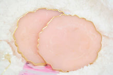 Load image into Gallery viewer, Blushed Marble Coasters - Perfect for Barware or Decor (Set of 2)