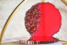 Load image into Gallery viewer, Red Love Coasters - Perfect for Barware or Decor (Set of 2)