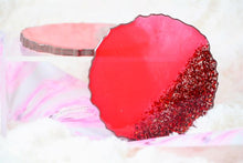 Load image into Gallery viewer, Red Love Coasters - Perfect for Barware or Decor (Set of 2)