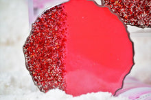 Load image into Gallery viewer, Red Love Coasters - Perfect for Barware or Decor (Set of 2)