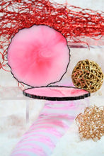 Load image into Gallery viewer, Pink Marble Love Coasters - Perfect for Barware or Decor (Set of 2)