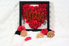 Load image into Gallery viewer, MOM Personalized Shadowbox with Paper Flowers | Mother's Day Gift | Birthday Gift | Anniversary Gift
