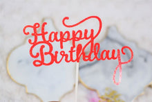Load image into Gallery viewer, Happy Birthday Cake Topper, Birthday Celebration - 1