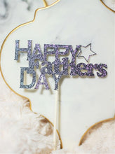 Load image into Gallery viewer, Happy Father's Day Cupcake Topper, Father's Day Celebration - Set of 12