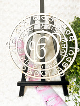 Load image into Gallery viewer, IK Onkar | Mool Mantar | Gurmukhi Laser Cut Wooden Home Signs