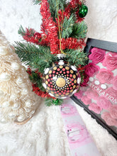 Load image into Gallery viewer, Christmas Tree Ornament - Mandala inspired - Red