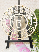 Load image into Gallery viewer, IK Onkar | Mool Mantar | Gurmukhi Laser Cut Wooden Home Signs