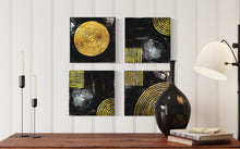 Load image into Gallery viewer, Black And Gold Artwork