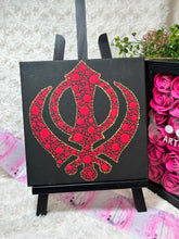 Load image into Gallery viewer, Religious Khanda Hand Painted Canvas | Wall art