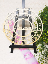 Load image into Gallery viewer, IK Onkar | Mool Mantar | Gurmukhi Laser Cut Wooden Home Signs