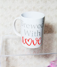 Load image into Gallery viewer, Brewed With Love Mugs