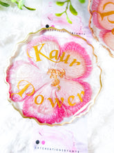 Load image into Gallery viewer, Kaur Power Coasters - Perfect for Decor (Set of 2)