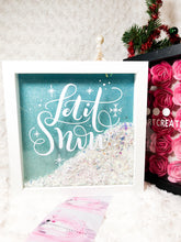 Load image into Gallery viewer, Let it Snow ShadowBox | Holiday Themed Decor