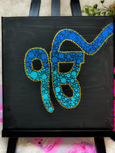 Load image into Gallery viewer, Religious Ik Onkar Hand Painted Canvas | Wall art