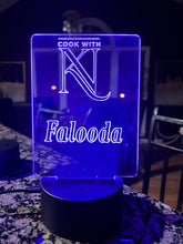 Load image into Gallery viewer, Engraved / Etched LED Menu signs with LED base