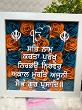Load image into Gallery viewer, Mool Mantar ShadowBox with Paper Flowers | Home Decor