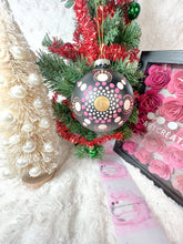 Load image into Gallery viewer, Christmas Tree Ornament - Mandala inspired - Pink