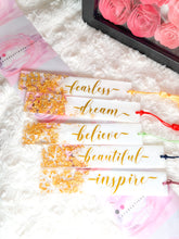 Load image into Gallery viewer, Affirmation Resin Bookmarks
