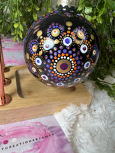 Load image into Gallery viewer, Christmas Tree Ornament - Mandala inspired - Purple