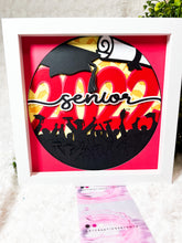 Load image into Gallery viewer, Graduation 3D ShadowBox | High School Graduation Gift | College Acceptance Gift