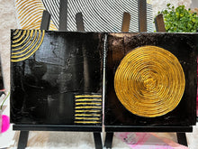 Load image into Gallery viewer, Black And Gold Artwork