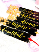 Load image into Gallery viewer, Affirmation Resin Bookmarks
