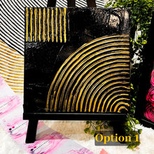 Load image into Gallery viewer, Black And Gold Artwork