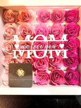 Load image into Gallery viewer, We Love you MOM Personalized Shadowbox with Paper Flowers | Mother&#39;s Day Gift | Birthday Gift | Anniversary Gift
