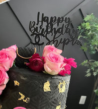 Load image into Gallery viewer, Happy Birthday Cake Topper, Birthday Celebration - 1
