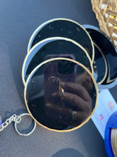 Load image into Gallery viewer, Black Resin Coaster - Set of 4
