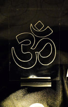 Load image into Gallery viewer, Engraved Acrylic Signs - Ik Onkar, Om, Ganesh &amp; Khanda
