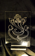 Load image into Gallery viewer, Engraved Acrylic Signs - Ik Onkar, Om, Ganesh &amp; Khanda
