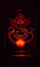 Load image into Gallery viewer, Engraved Acrylic Signs - Ik Onkar, Om, Ganesh &amp; Khanda
