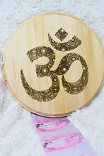 Load image into Gallery viewer, Khanda, Ik Onkar, Om Mandala Engraved/Carved Wooden Signs
