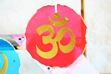 Load image into Gallery viewer, Religious Ornaments, OM hanging Ornament (set of 2)
