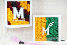 Load image into Gallery viewer, Personalized ShadowBox with Paper Flowers | High School Graduation Gift | College Acceptance Gift
