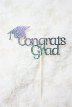 Load image into Gallery viewer, Congrats Grad Cupcake Topper, Graduation Celebration - Set of 12
