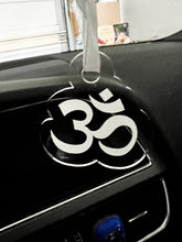 Load image into Gallery viewer, Religious Car Accessories | Ik Onkar | OM | Khanda | hanging rear view ornaments or key charms
