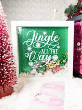 Load image into Gallery viewer, Jingle Bells ShadowBox | Holiday Themed Decor
