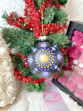 Load image into Gallery viewer, Christmas Tree Ornament - Mandala inspired - Violet
