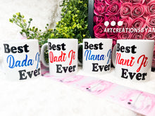 Load image into Gallery viewer, Nani and Nana Ji/ Dadi and Dada Ji Mugs / Indian Phrases
