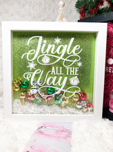 Load image into Gallery viewer, Jingle Bells ShadowBox | Holiday Themed Decor
